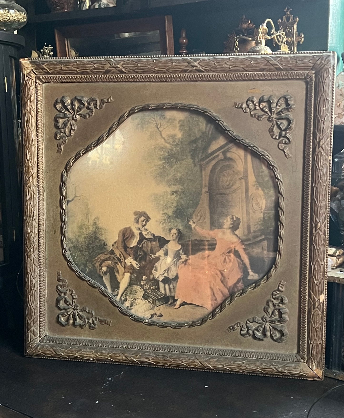 Vintage Arthur L Cox ‘Innocence’ Print Framed