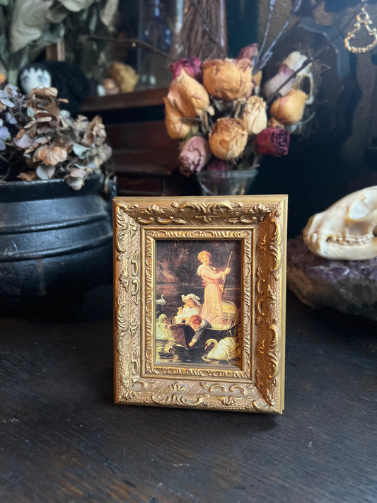 Miniature Framed Classical Photo