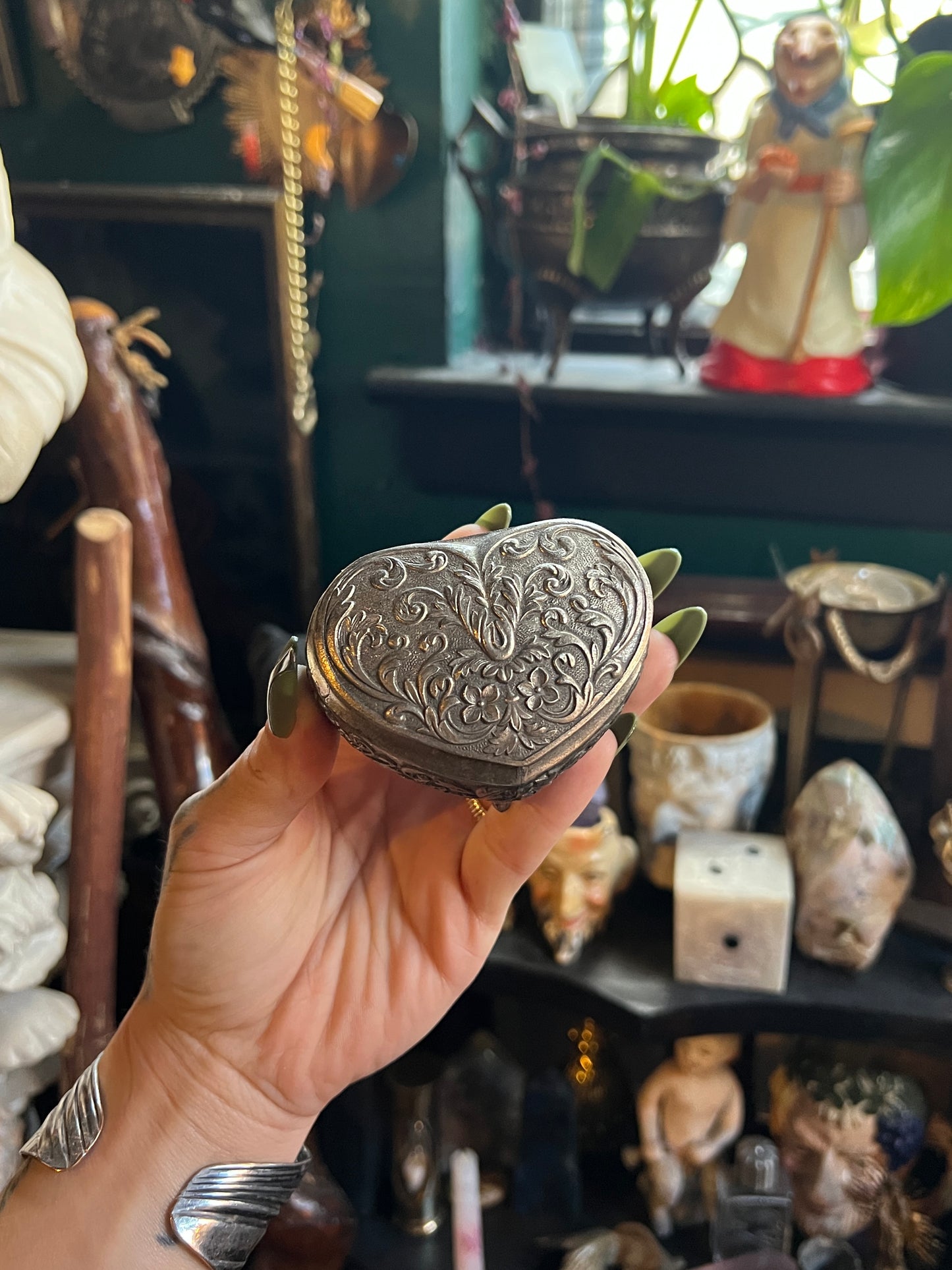 Heart Shape Trinket Box