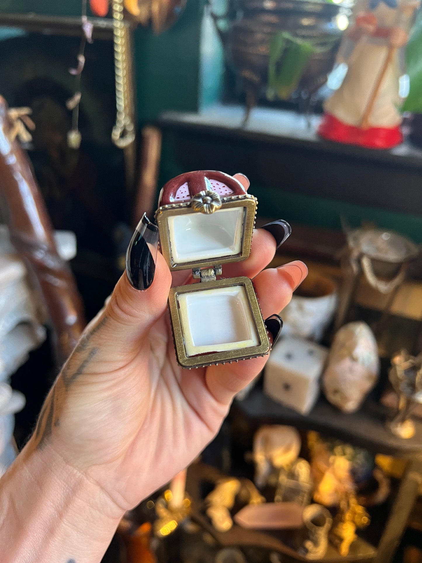 Dessert Porcelain Trinket Box