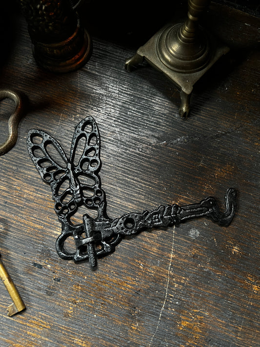 Cast Iron Butterfly Wall Hook