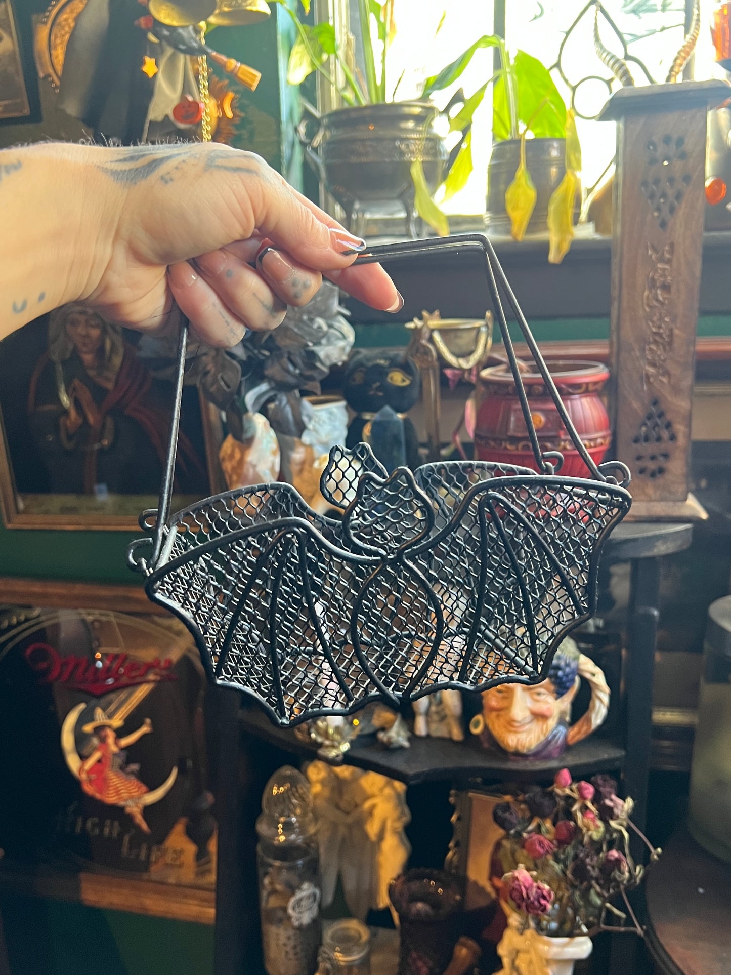 Wire Bat Basket