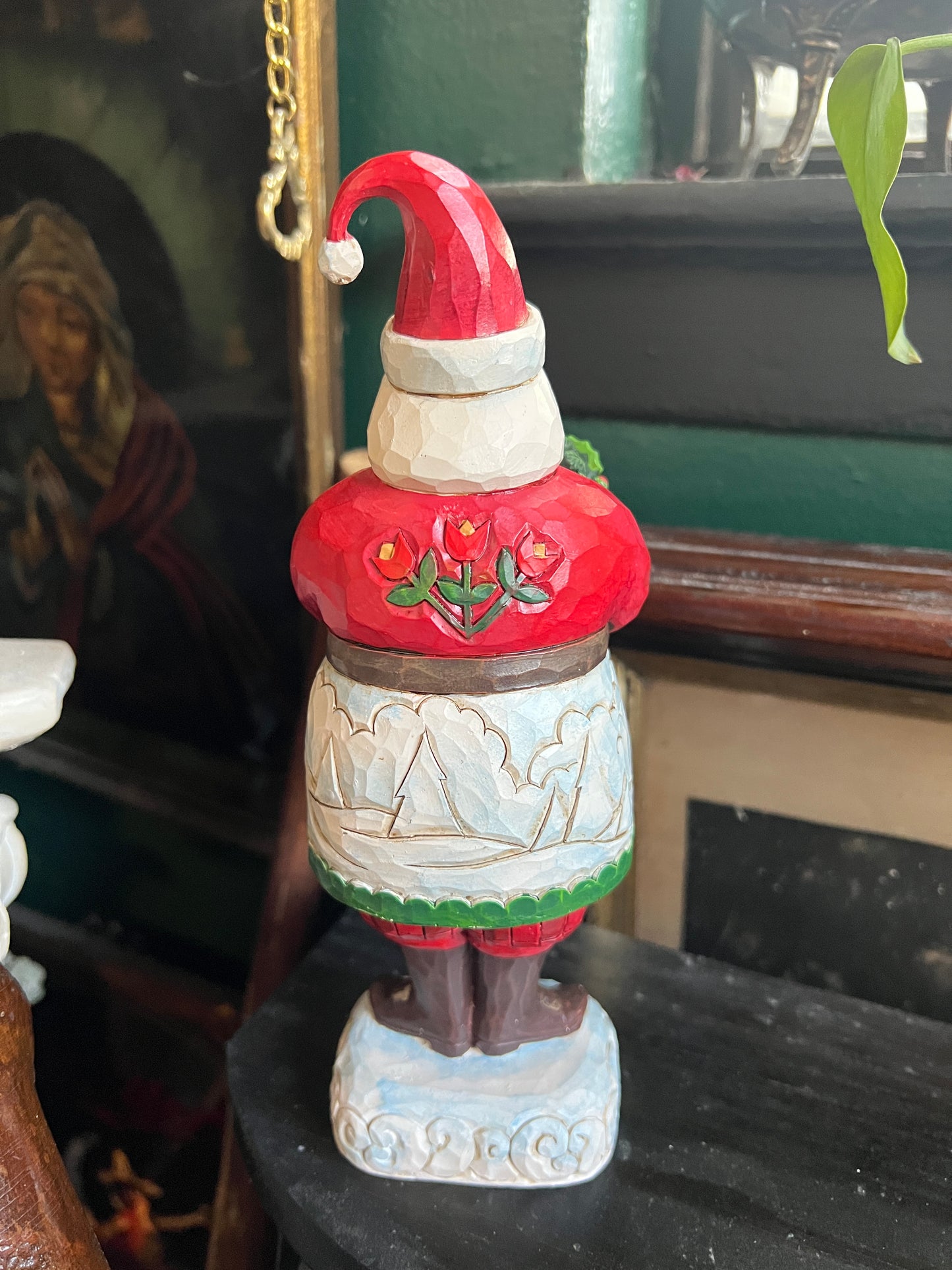 Jim Shore Embrace The Jingle Santa Figurine