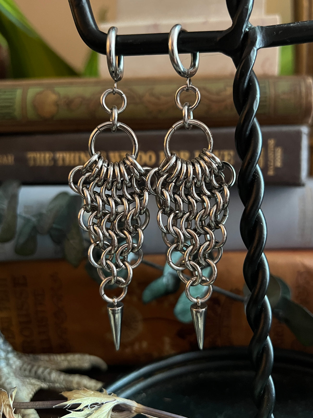 The Blacksmith's Tassel Earrings
