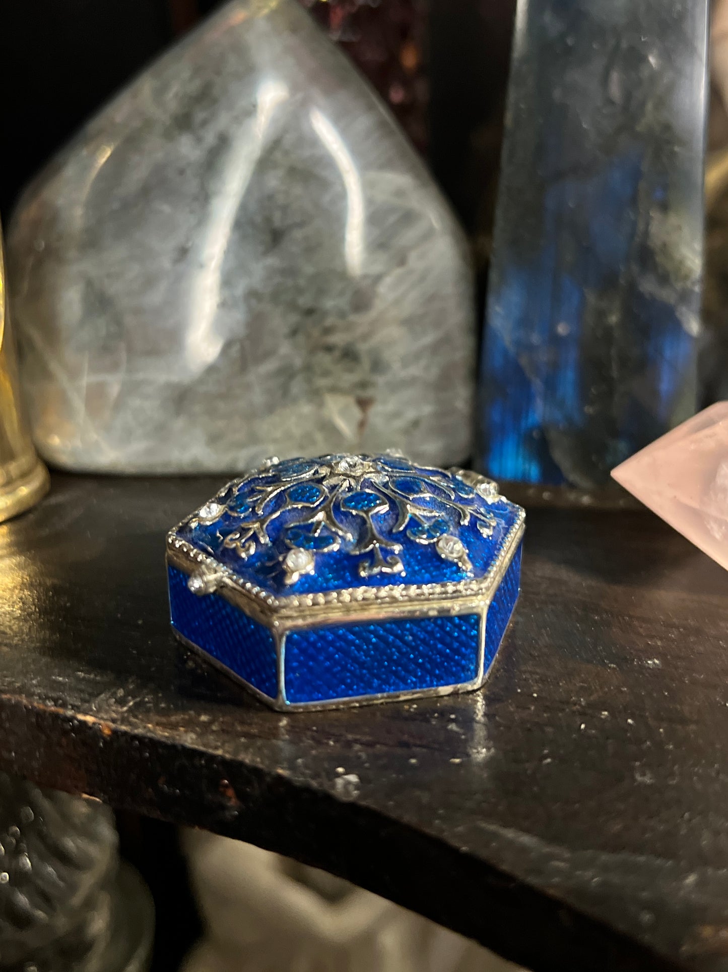 Snowflake Trinket Box