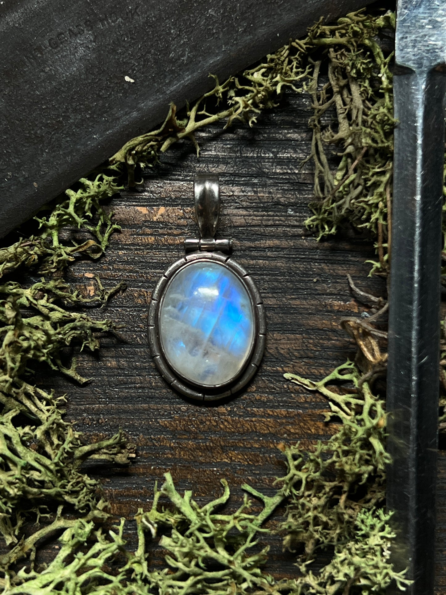 Sterling Moonstone Pendant