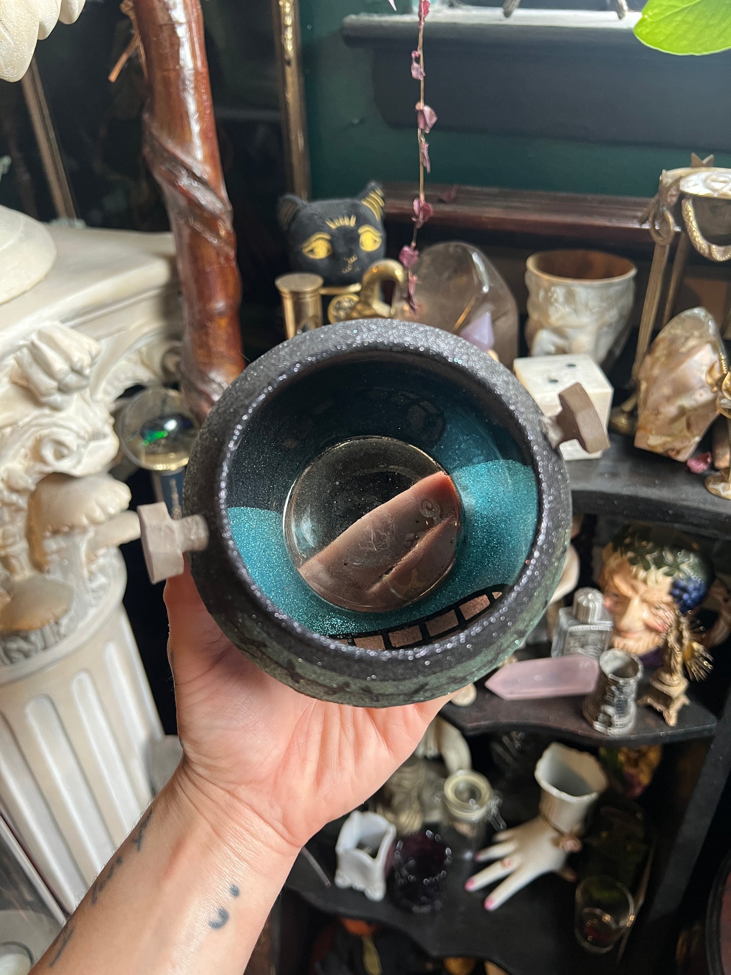 Frankenstein Votive Candle Holder