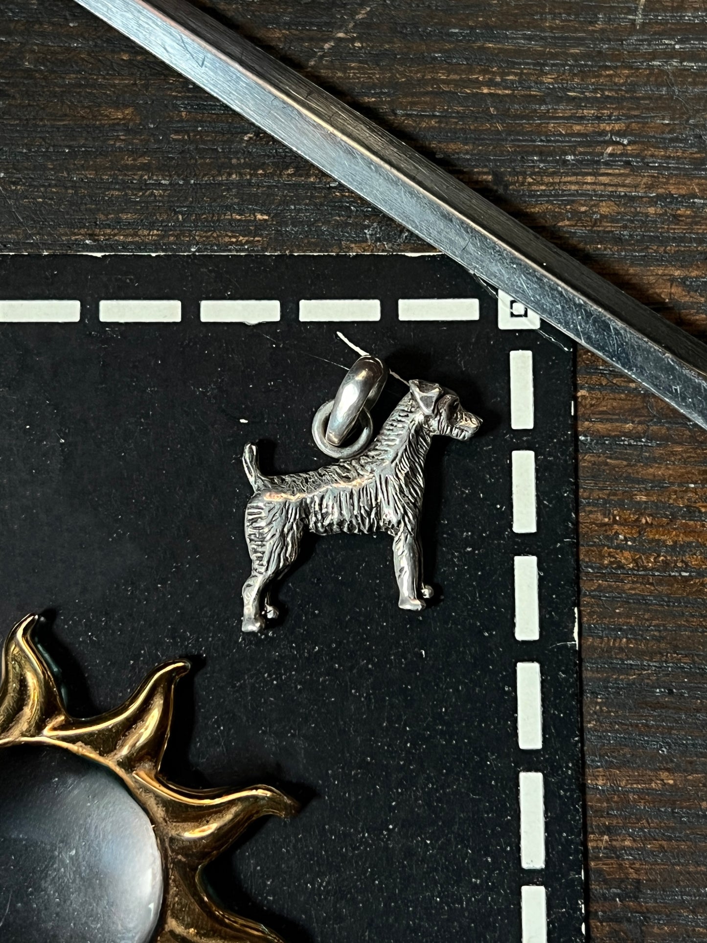 1998 Sterling Silver Jack Russell Charm