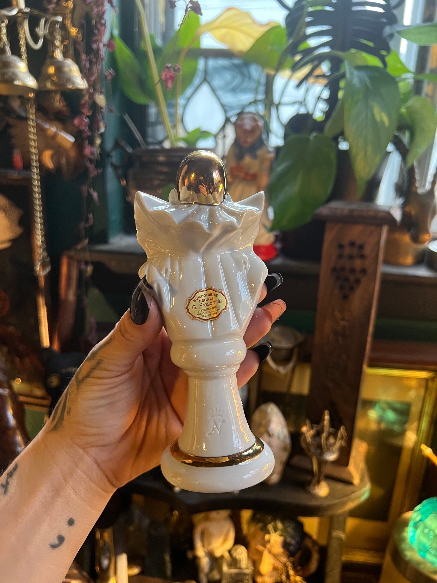 Capodimonte Porcelain Pierrot Clown Bust