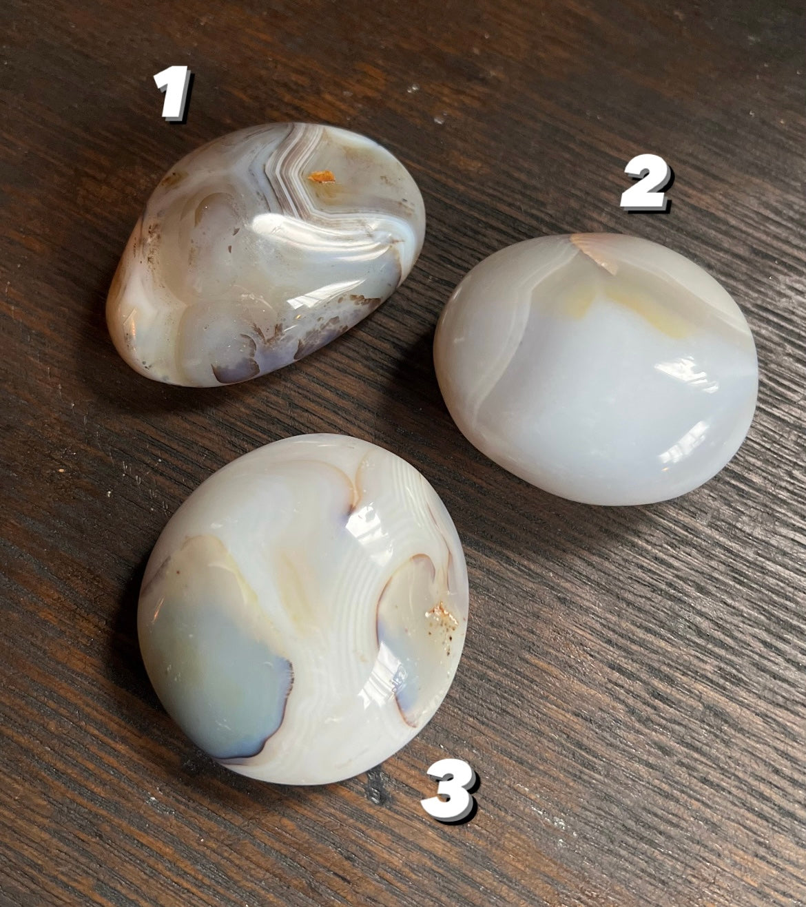 Agate Palm Stones