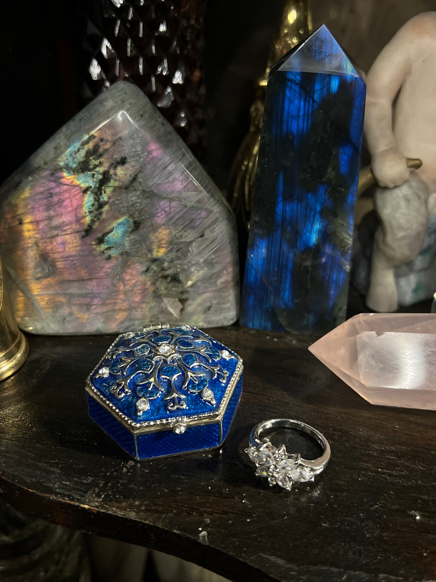 Snowflake Trinket Box