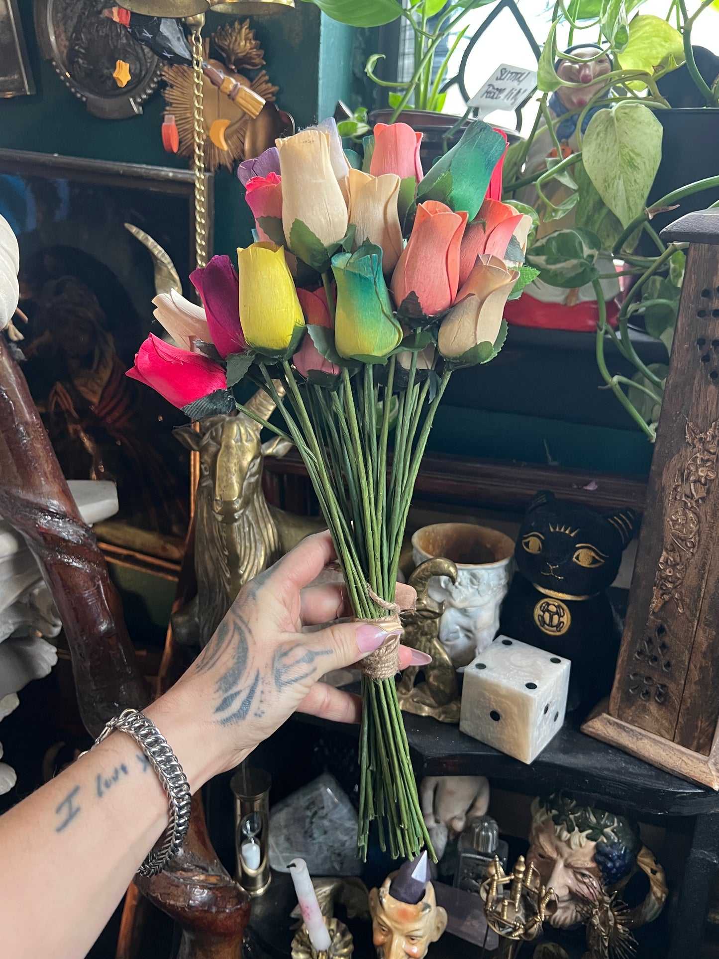 Wooden Floral Bouquet