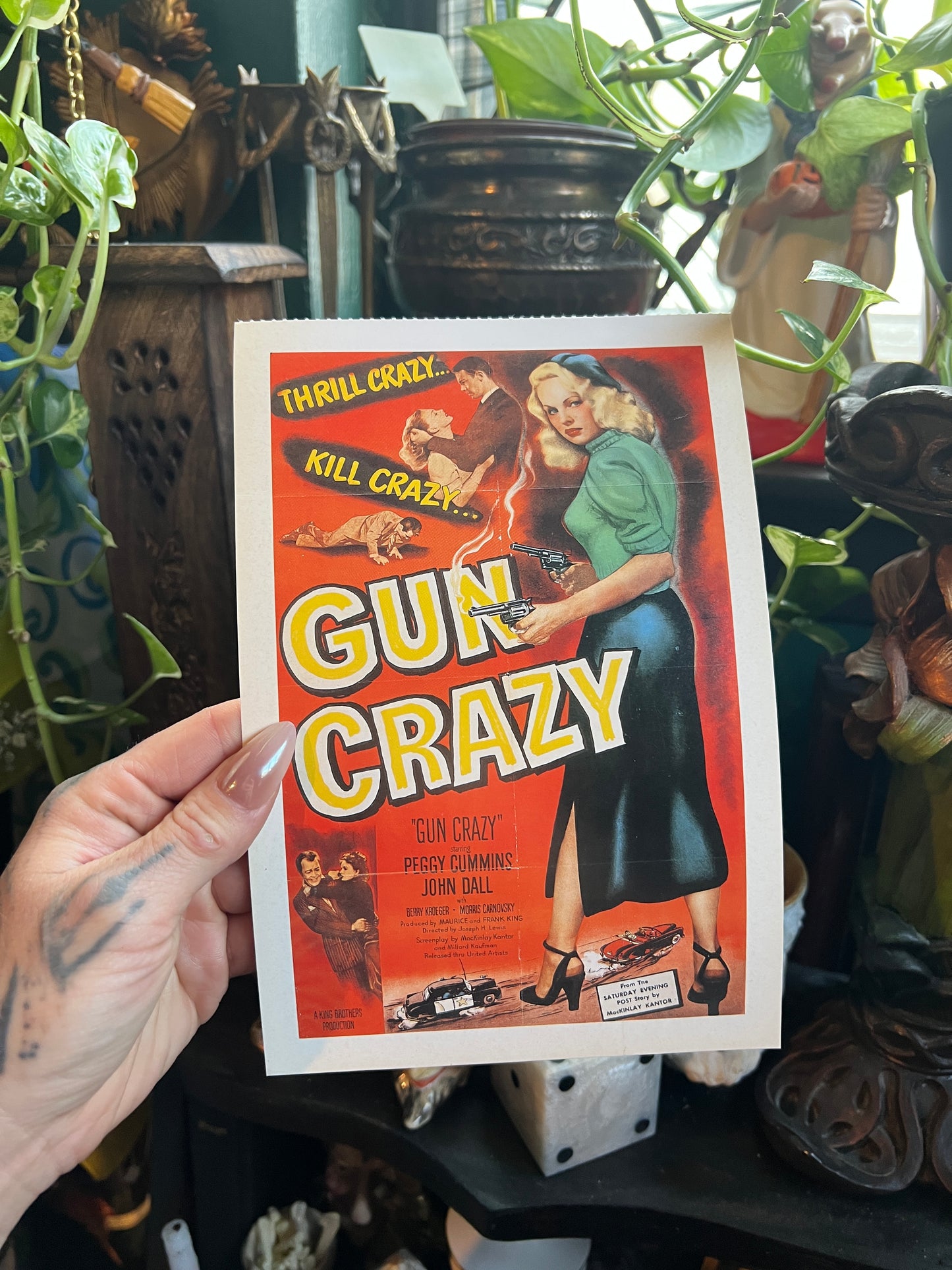 Vintage Film Noir Poster Postcards