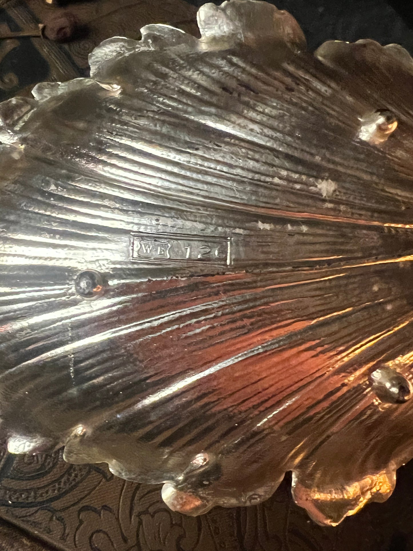 Silver-plated Leaf Dish