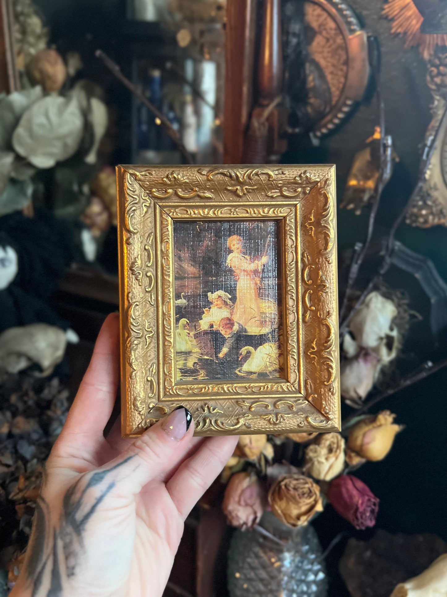 Miniature Framed Classical Photo