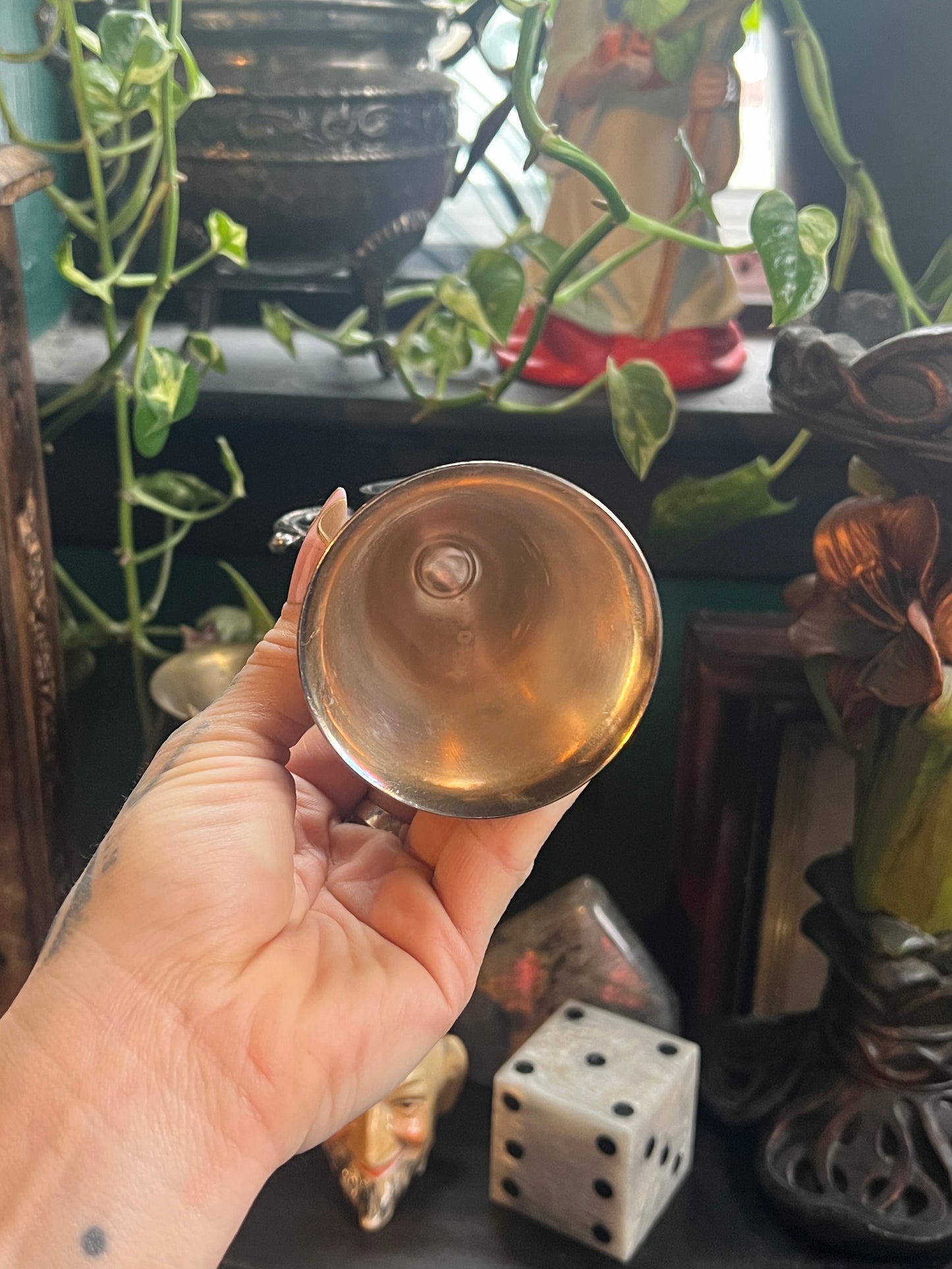 Heart Motif Wedding Chalice