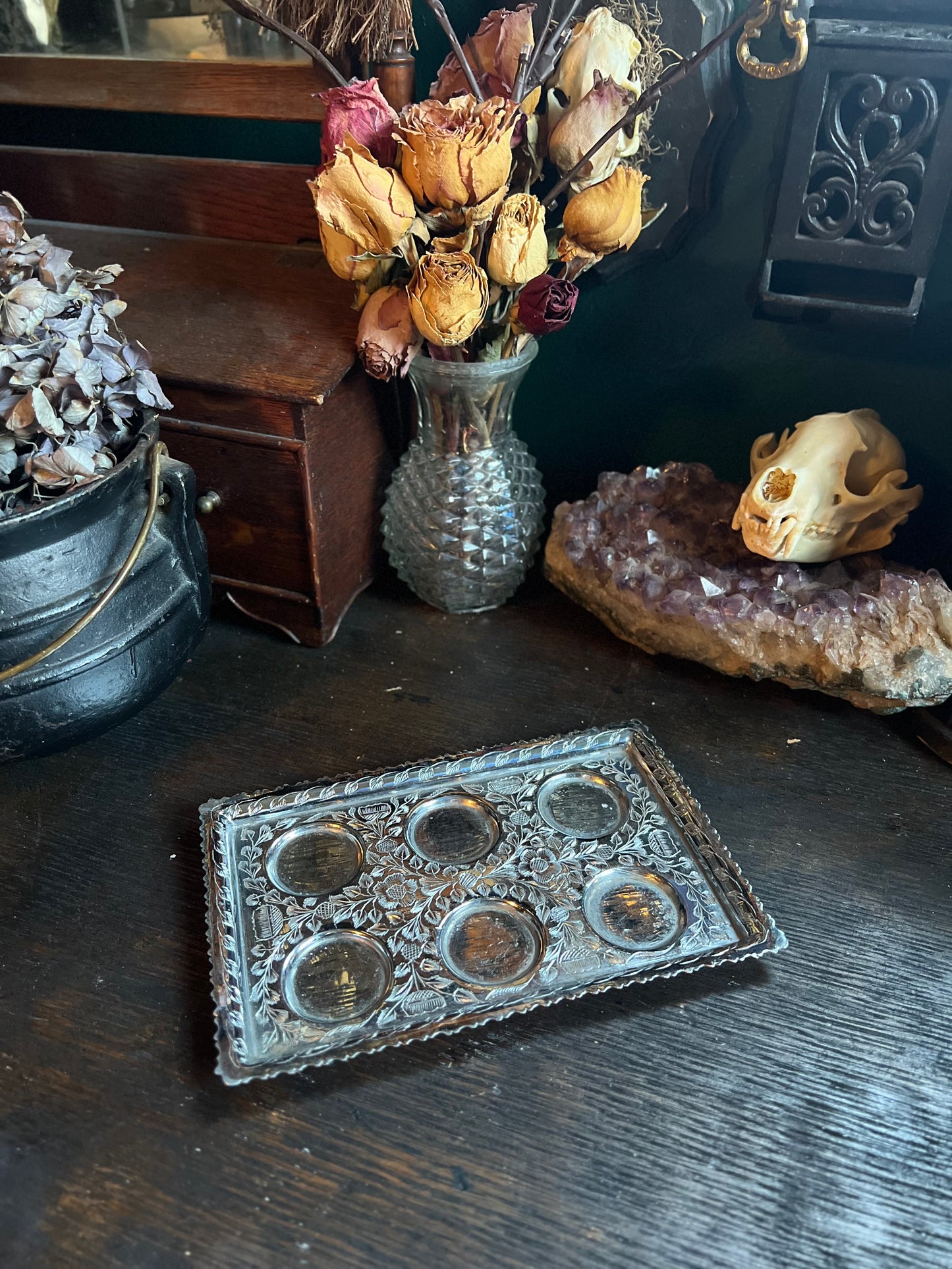 Etched Altar Tray