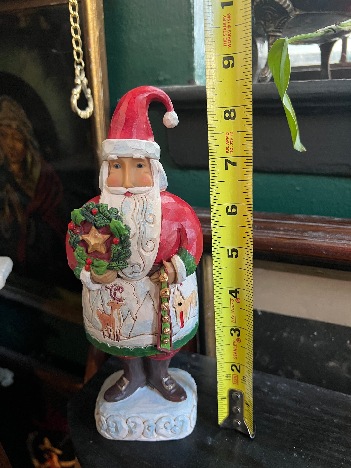 Jim Shore Embrace The Jingle Santa Figurine