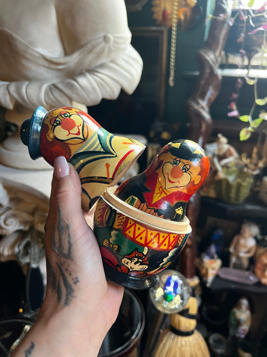 Clown Russian Nesting Dolls