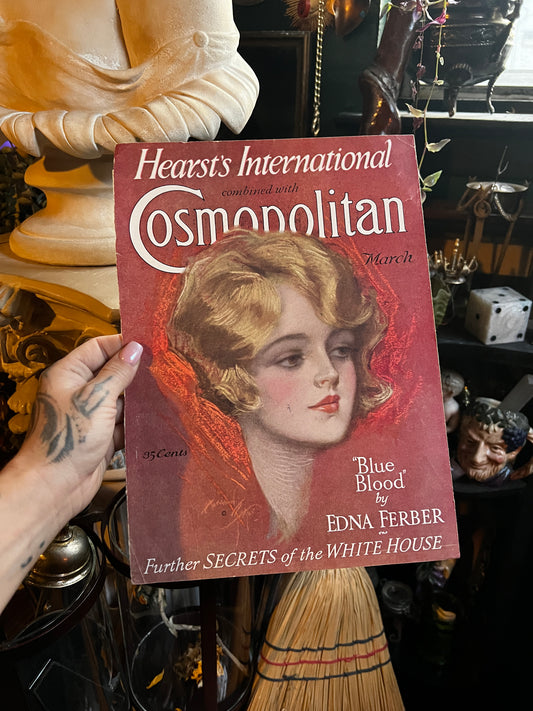 1927 Cosmopolitan March Magazine Cover