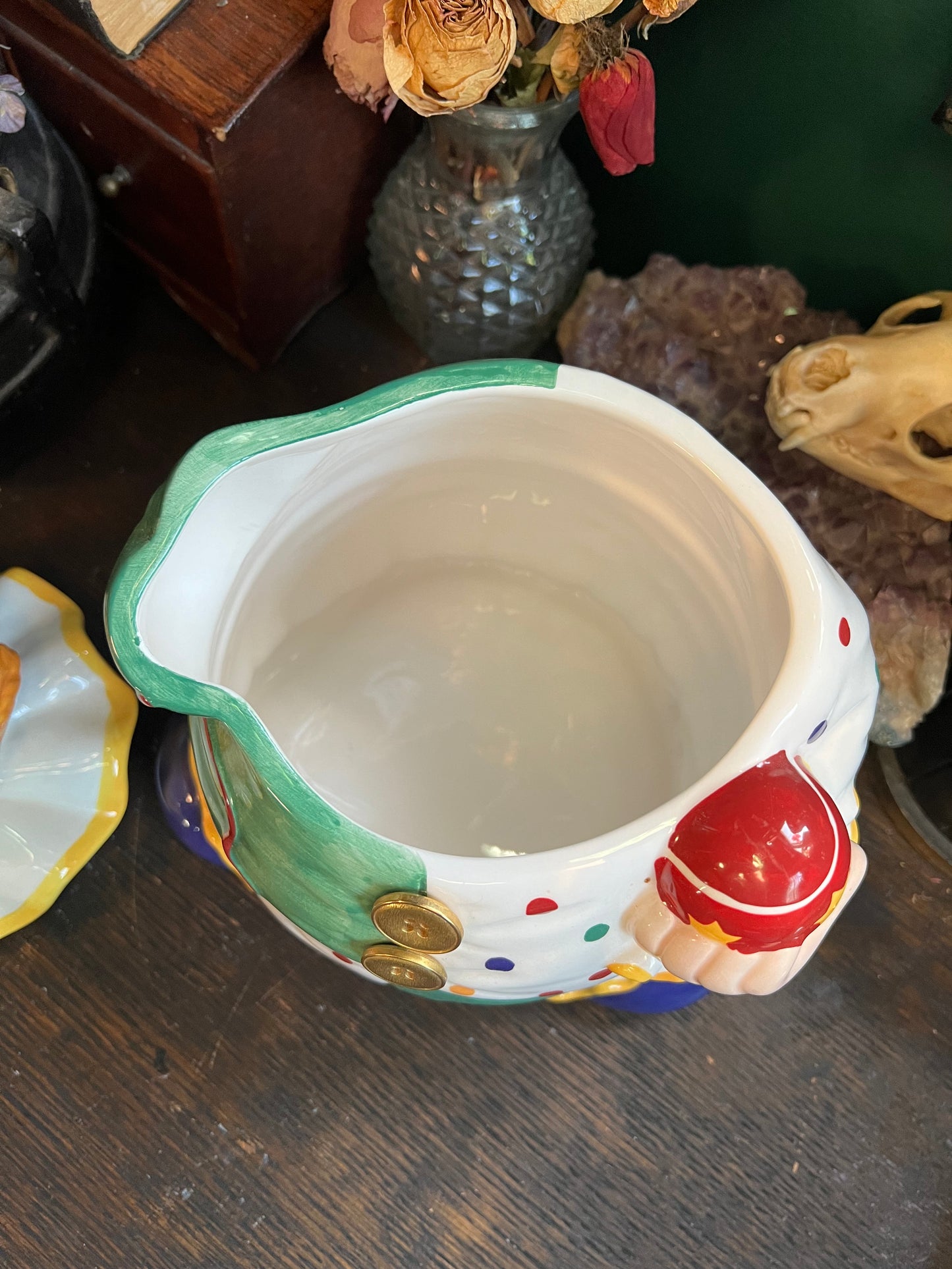 Happy Clown Cookie Jar