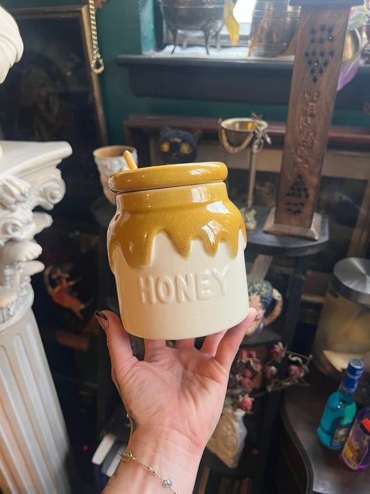 1980s Honey Jar