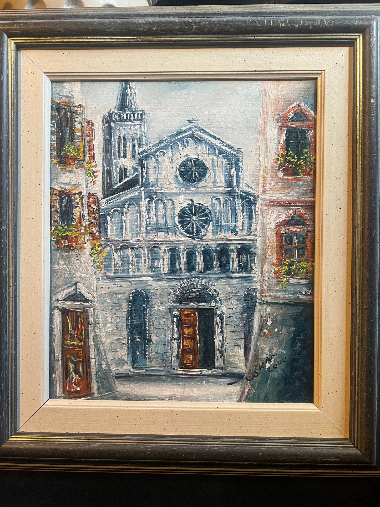 Cathedral Painting Framed