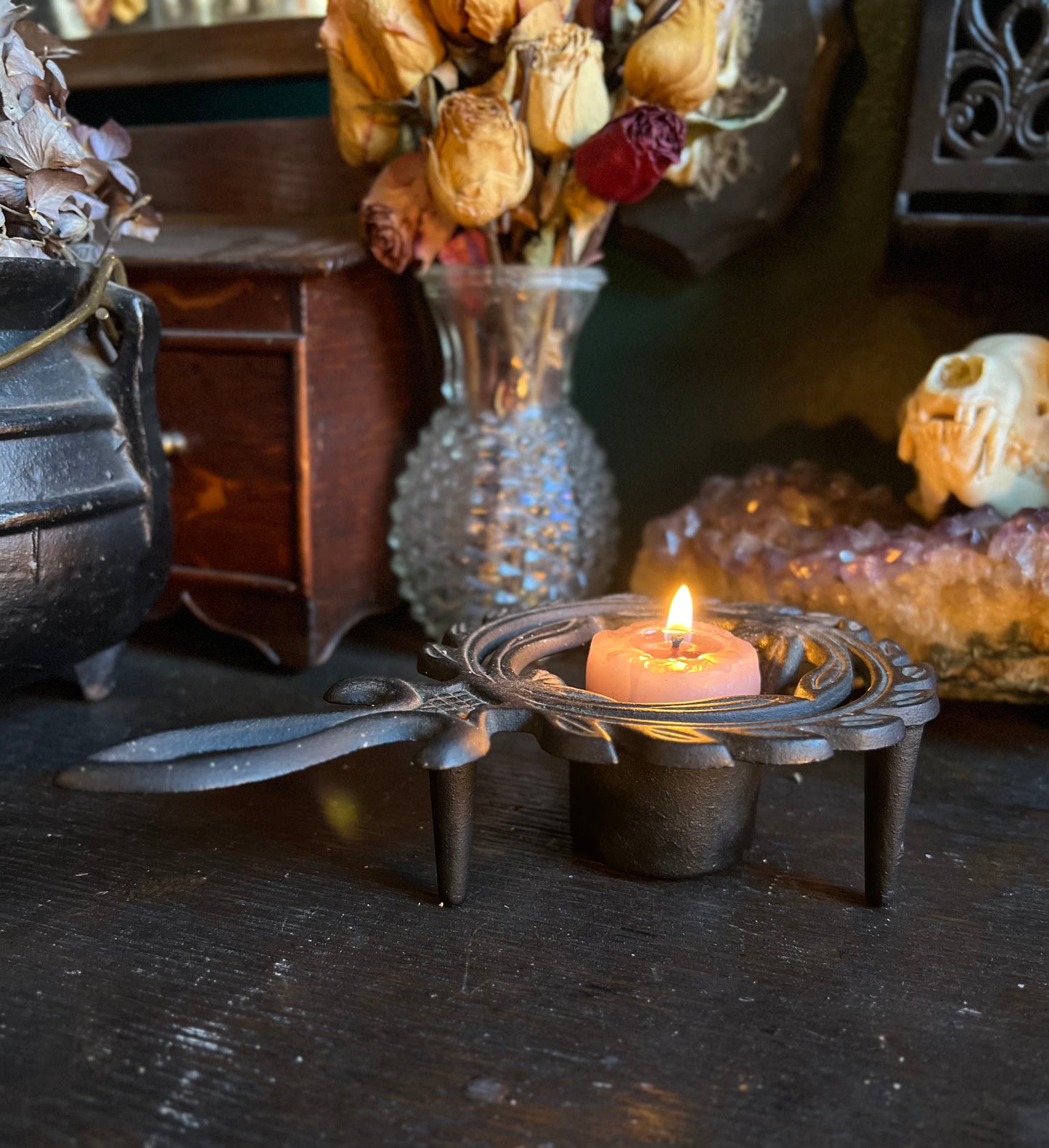 Cast Iron Candle Warmer