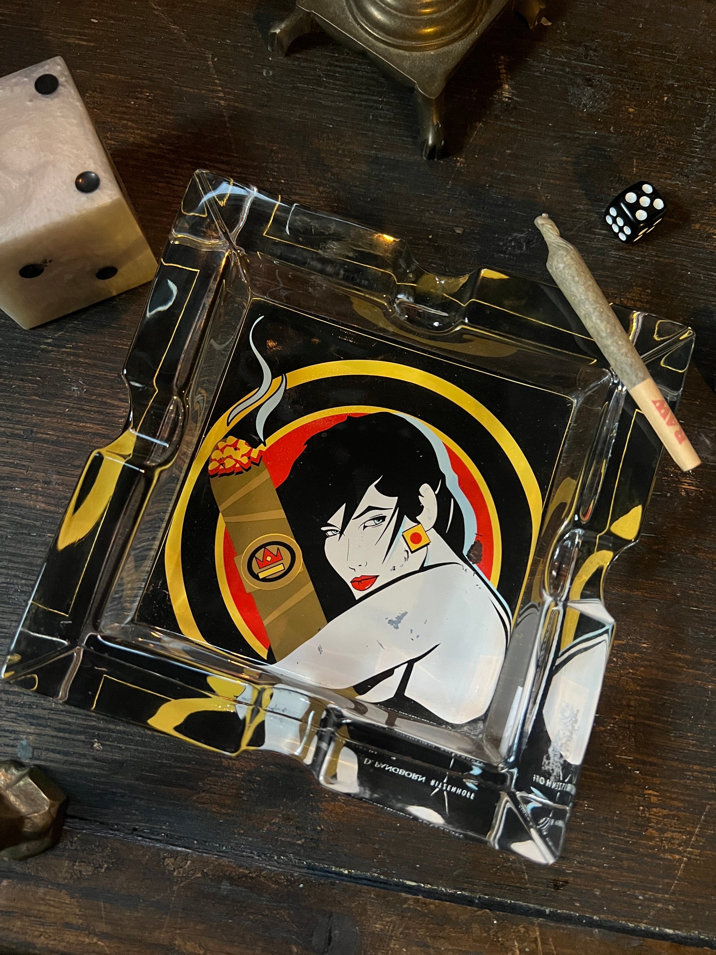 Rare 2005 Ritzenhoff Dominic Pangborn Cigar Ashtray