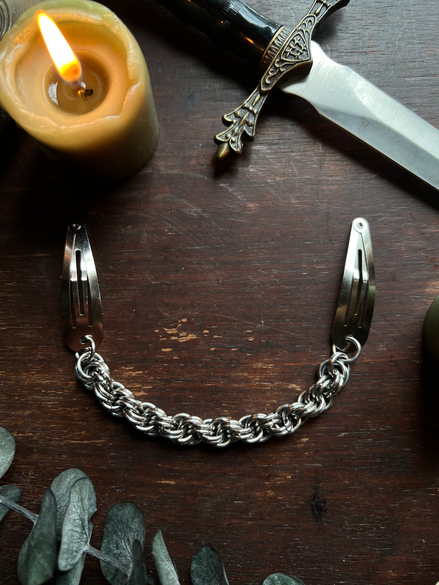 Double Spiral Hair Clip