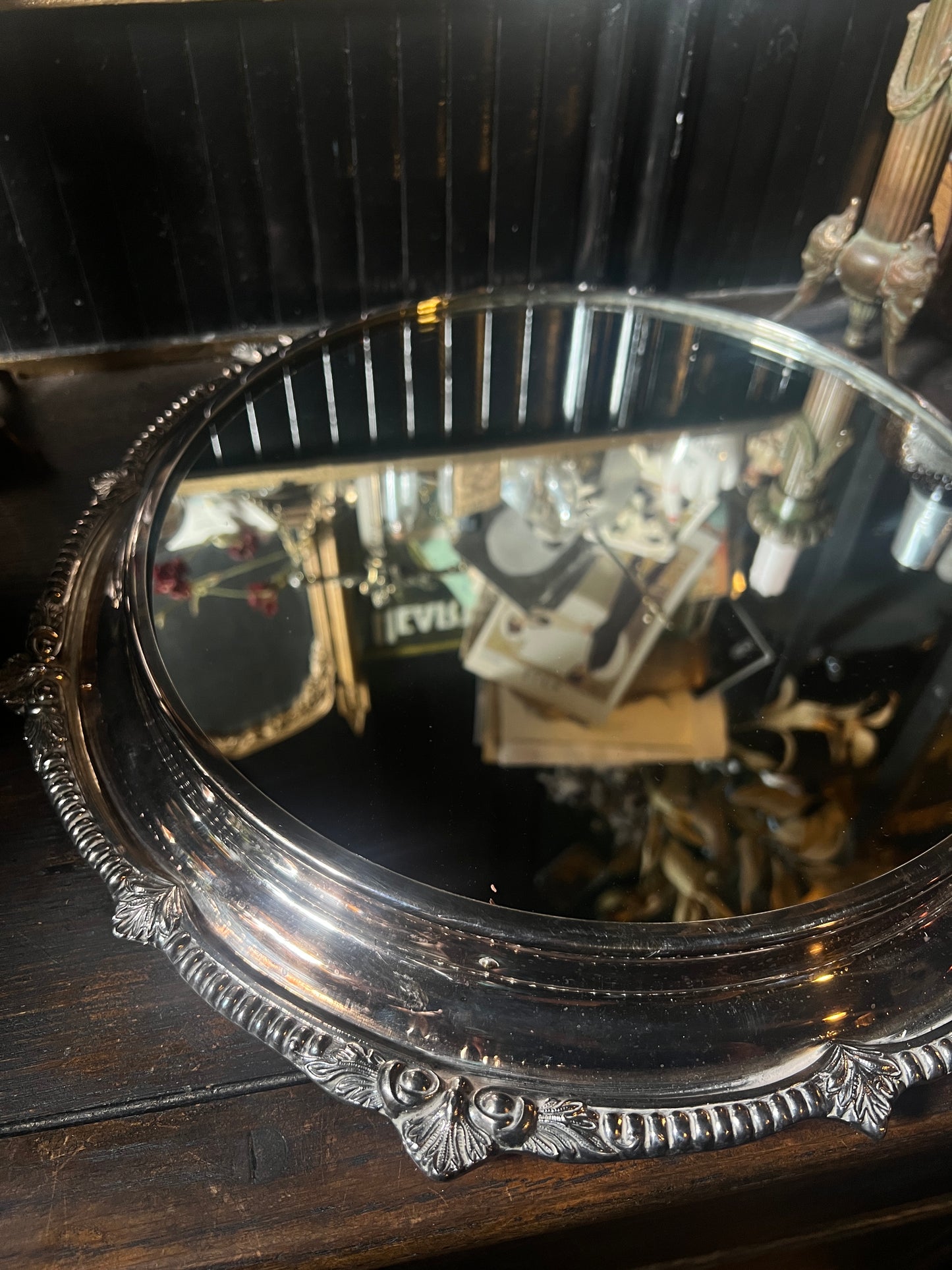 Antique Mirrored Trivet