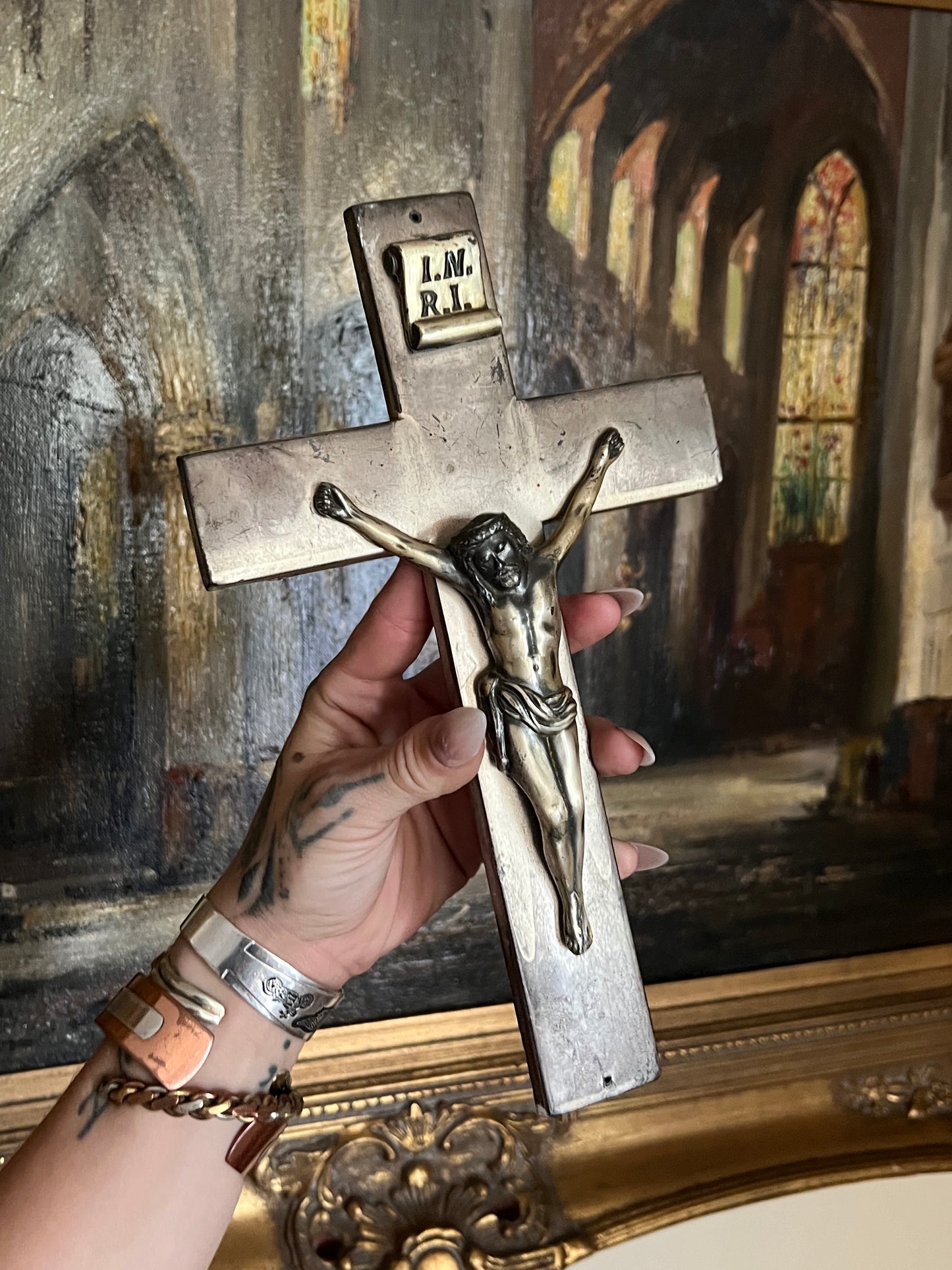 Metal Wall Crucifix