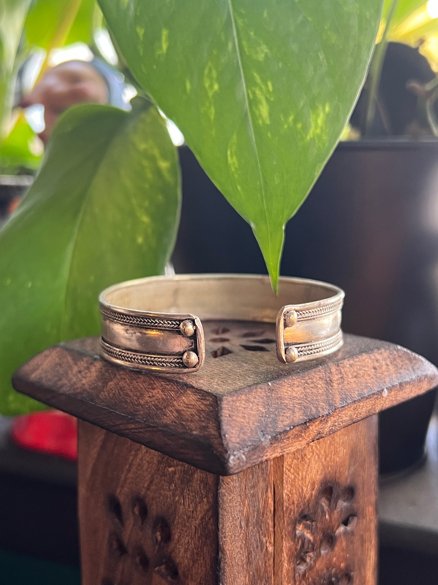 Moonstone & Amethyst Bracelet