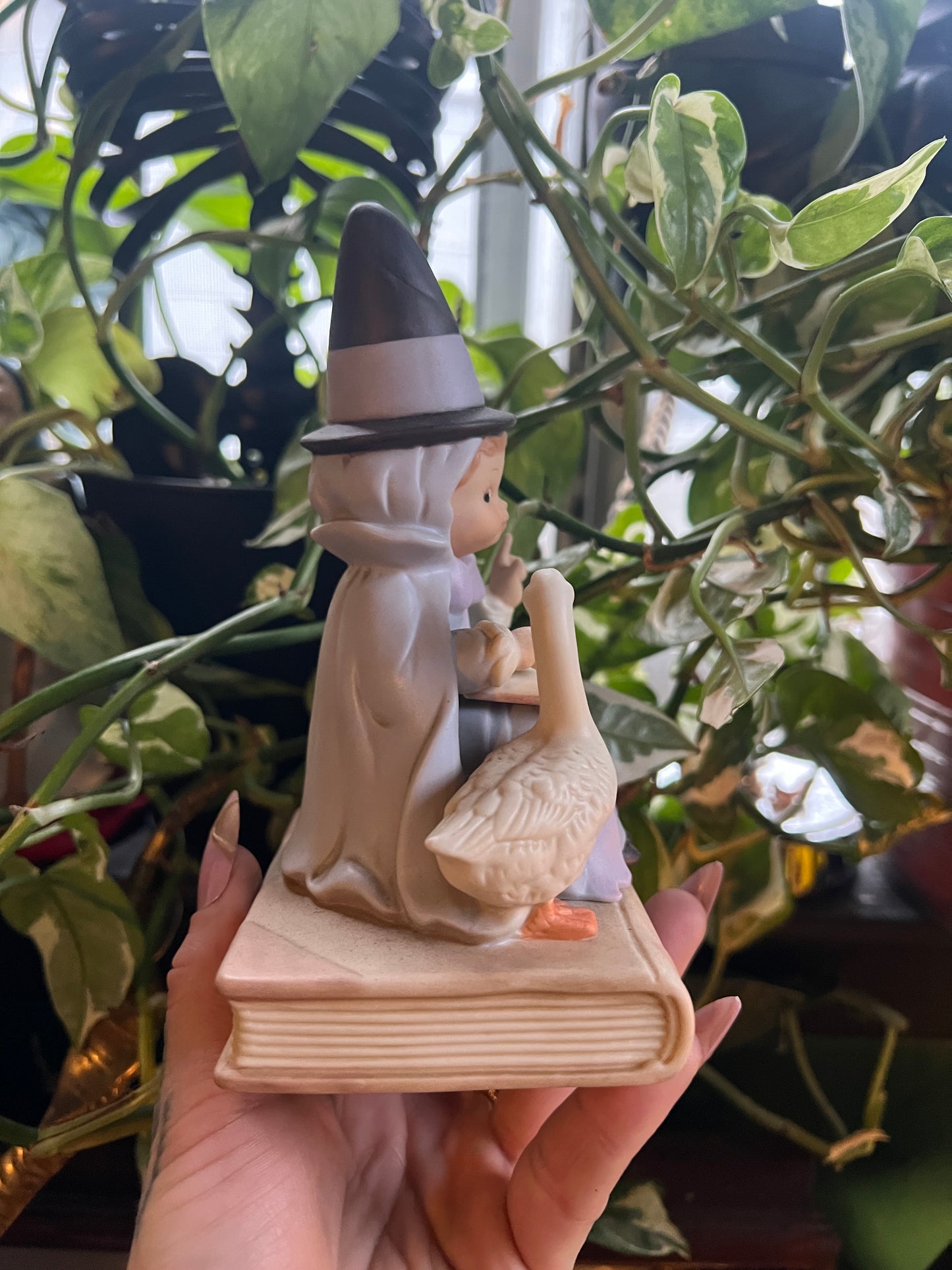 Mother Goose Porcelain Figurine