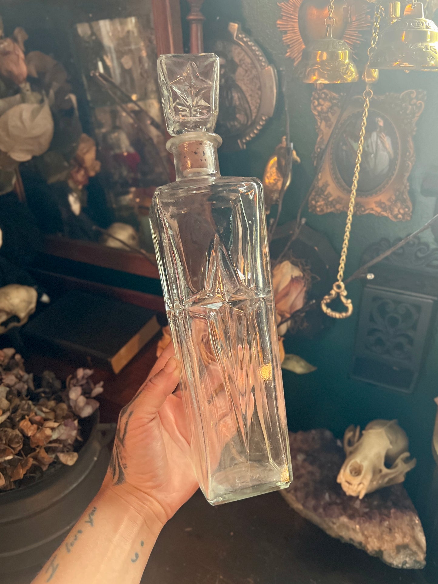 MCM Diamond Cut Decanter