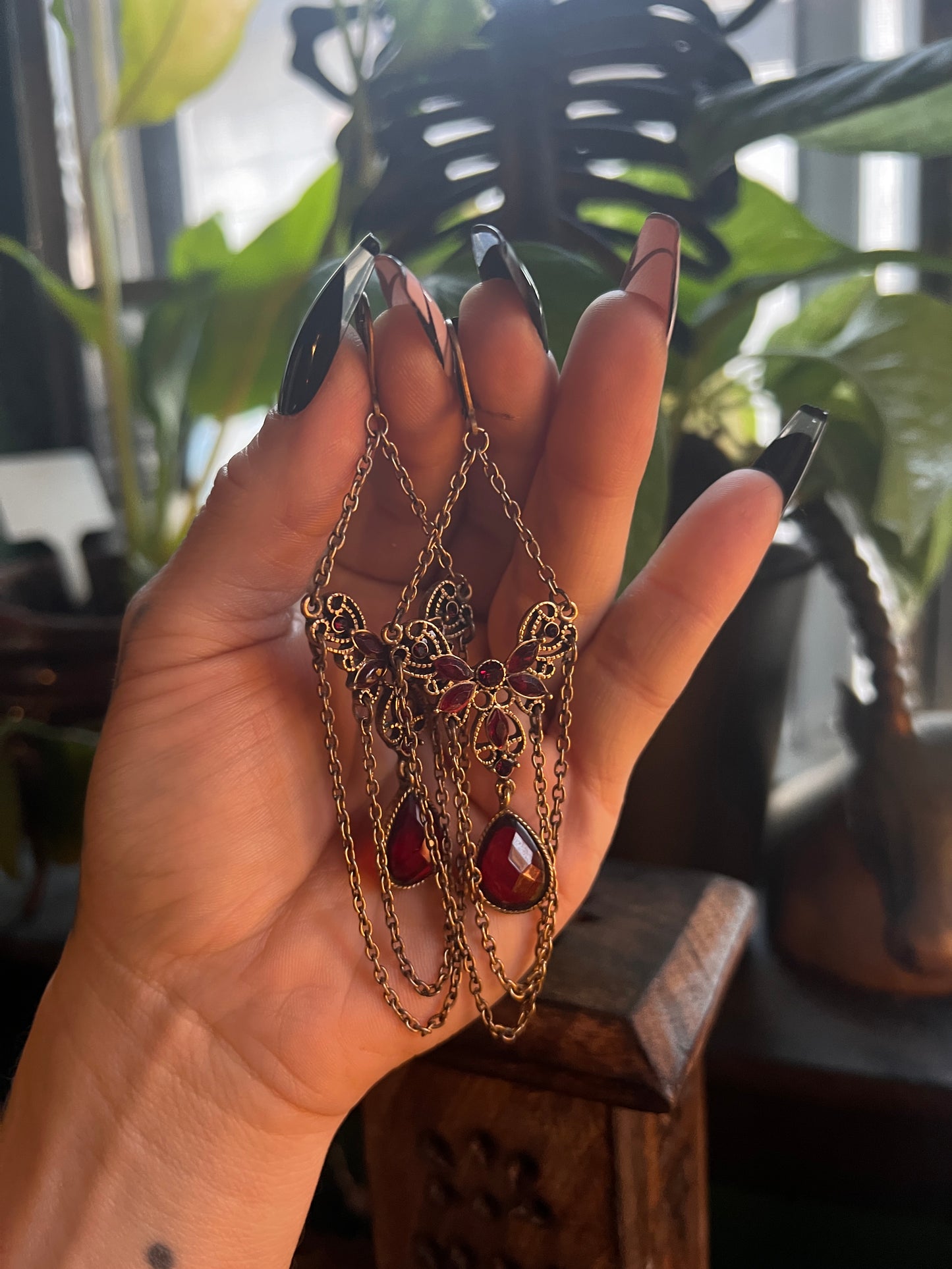 Butterfly Chandelier Earrings