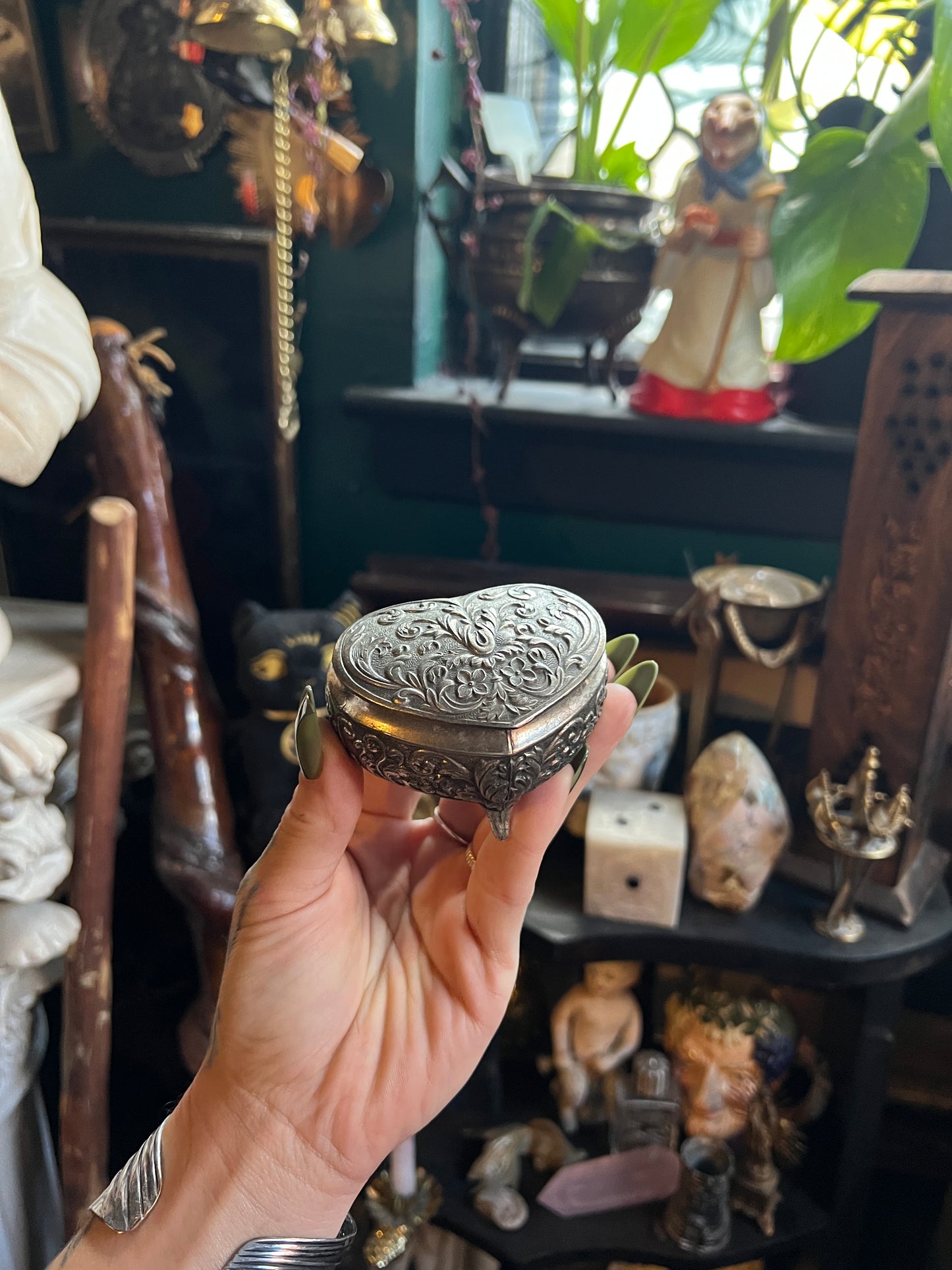 Heart Shape Trinket Box