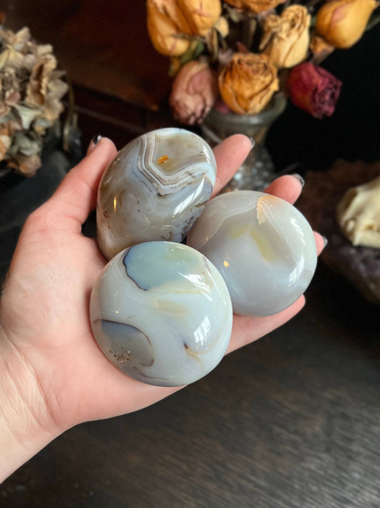 Agate Palm Stones