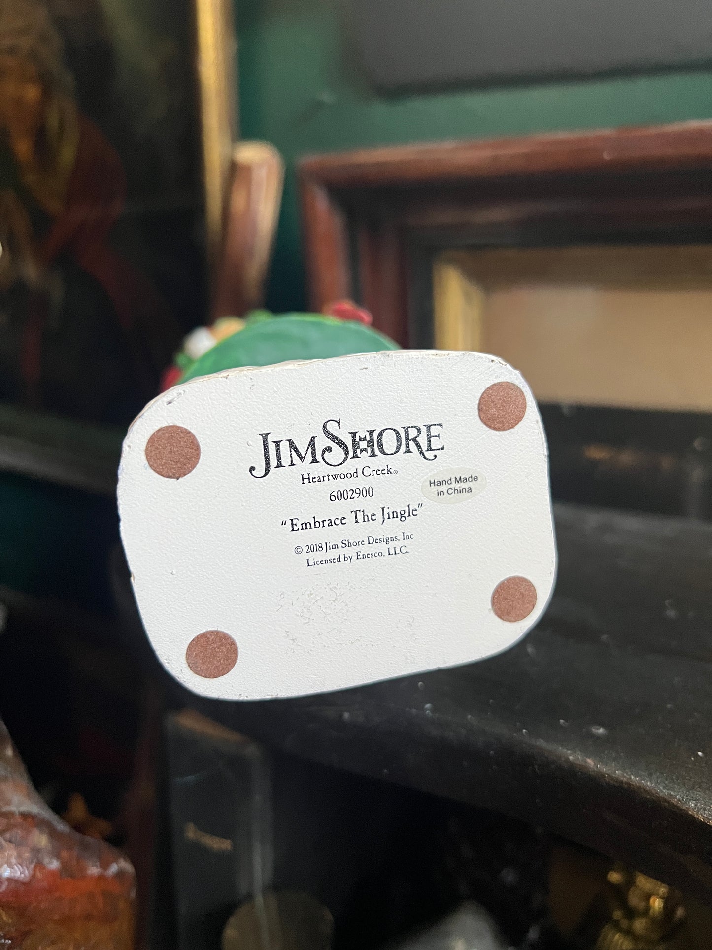 Jim Shore Embrace The Jingle Santa Figurine