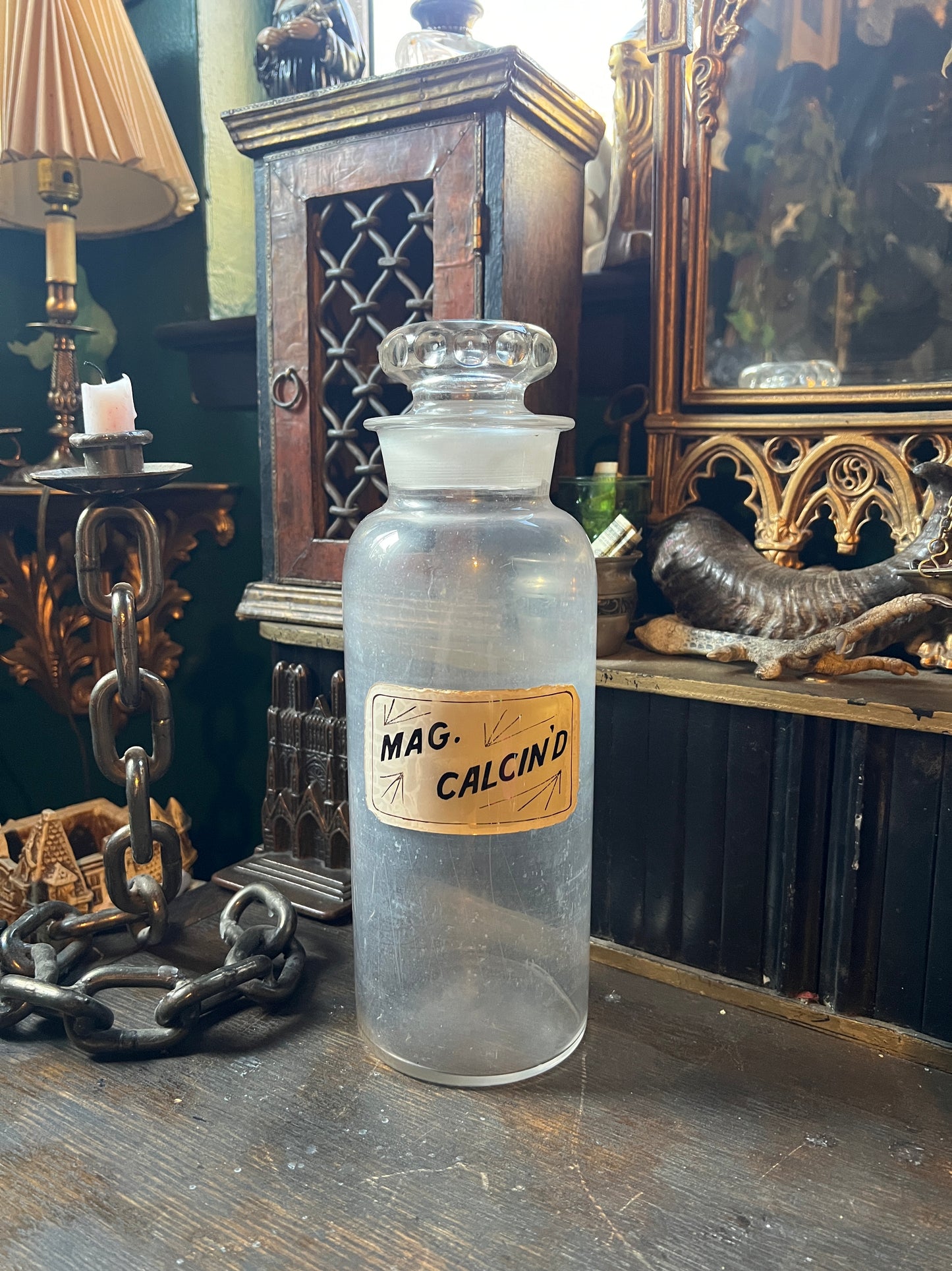 Antique Apothecary Jar