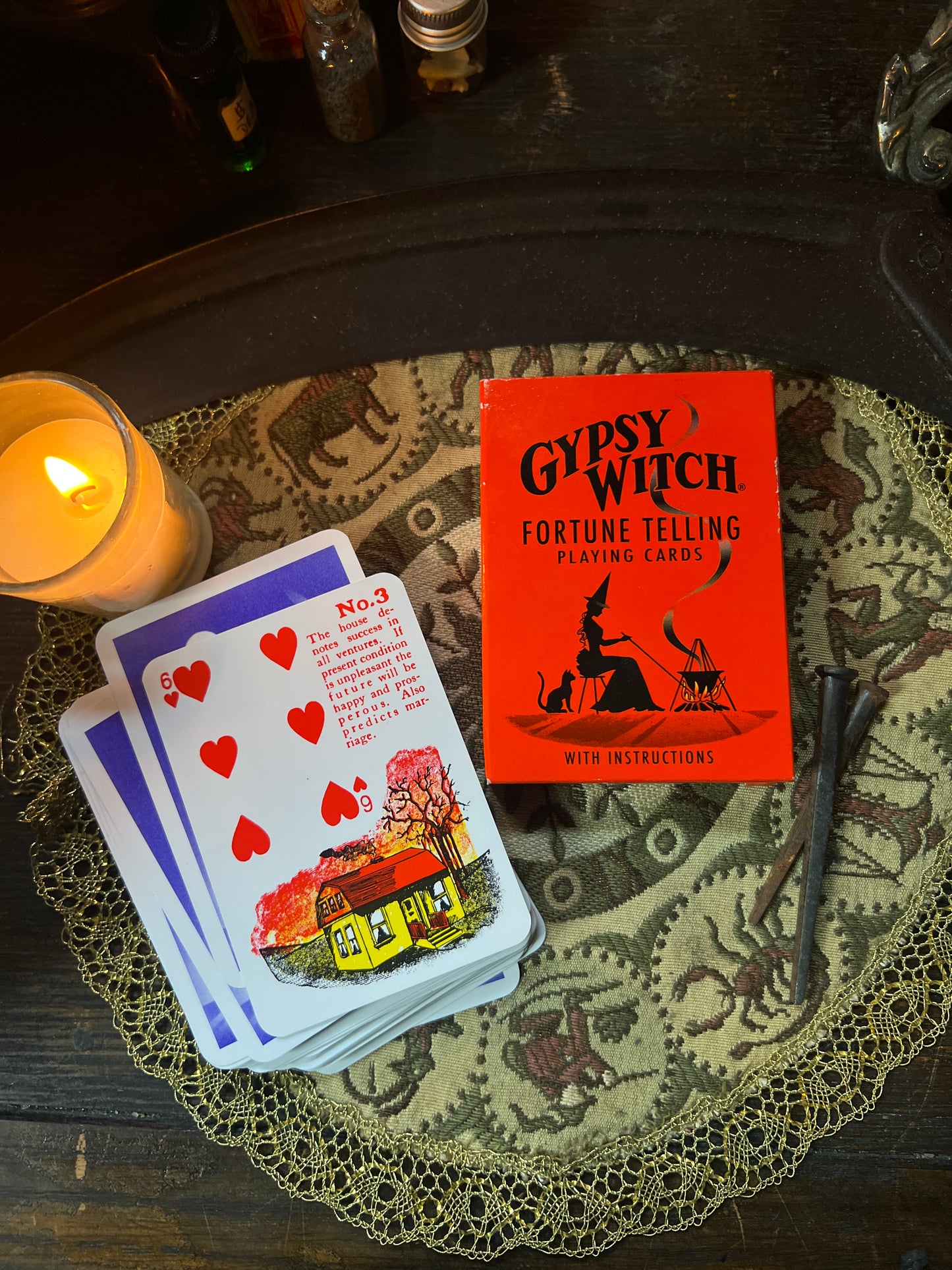 Gypsy Witch Fortune Telling Cards