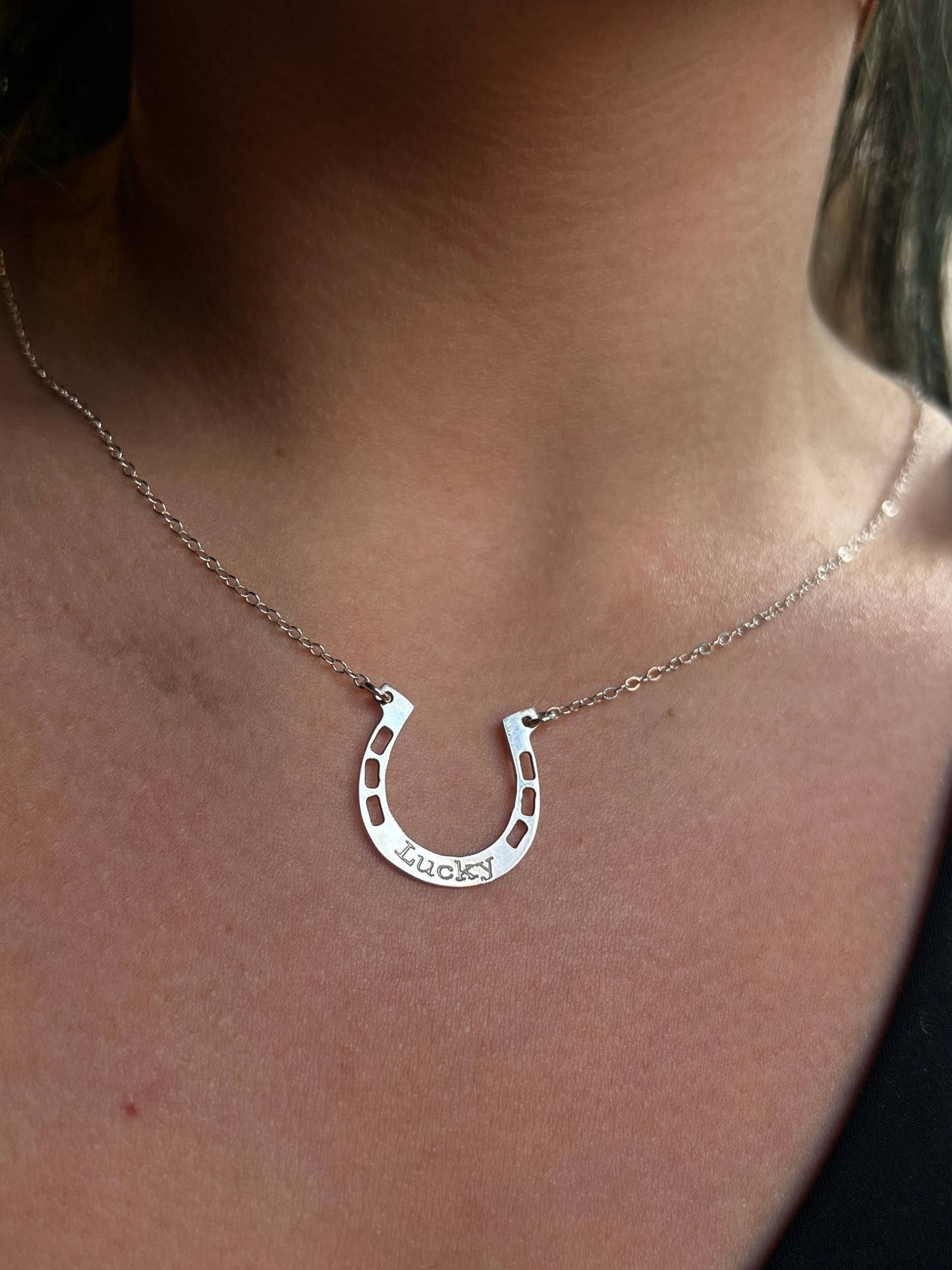 Lucky Horseshoe 925 Necklace
