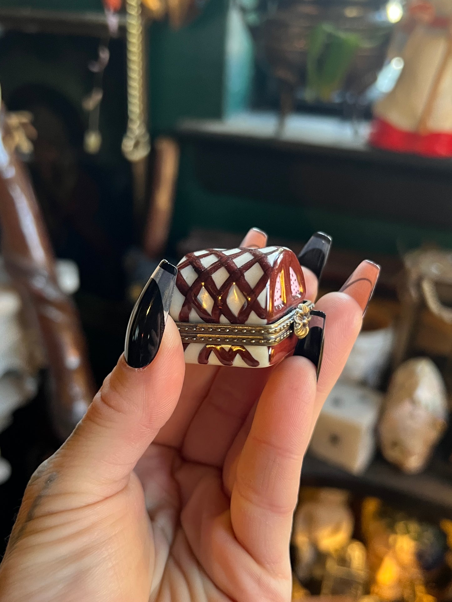 Dessert Porcelain Trinket Box