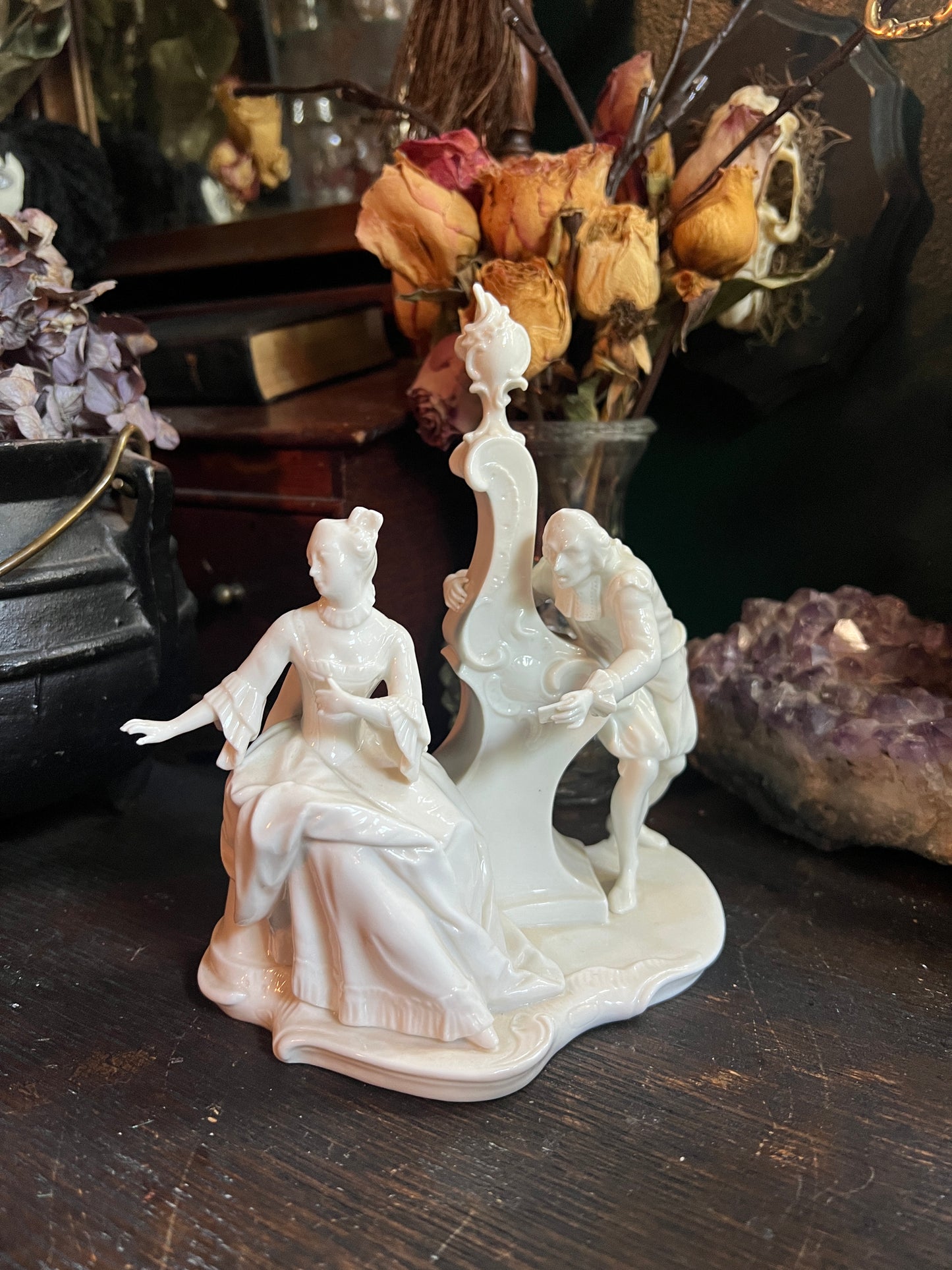 Nymphenburg Franz Antonio Bustelli Love Letter Figurine