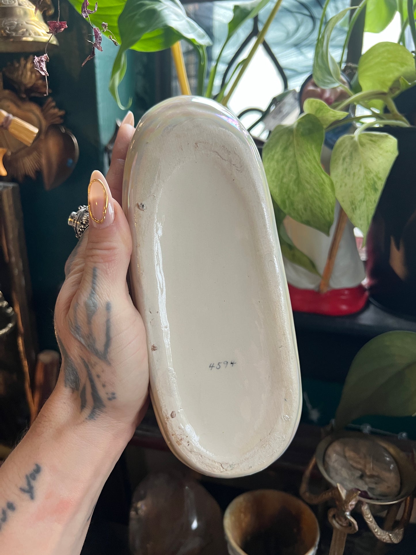 Iridescent Elf Shoe Planter