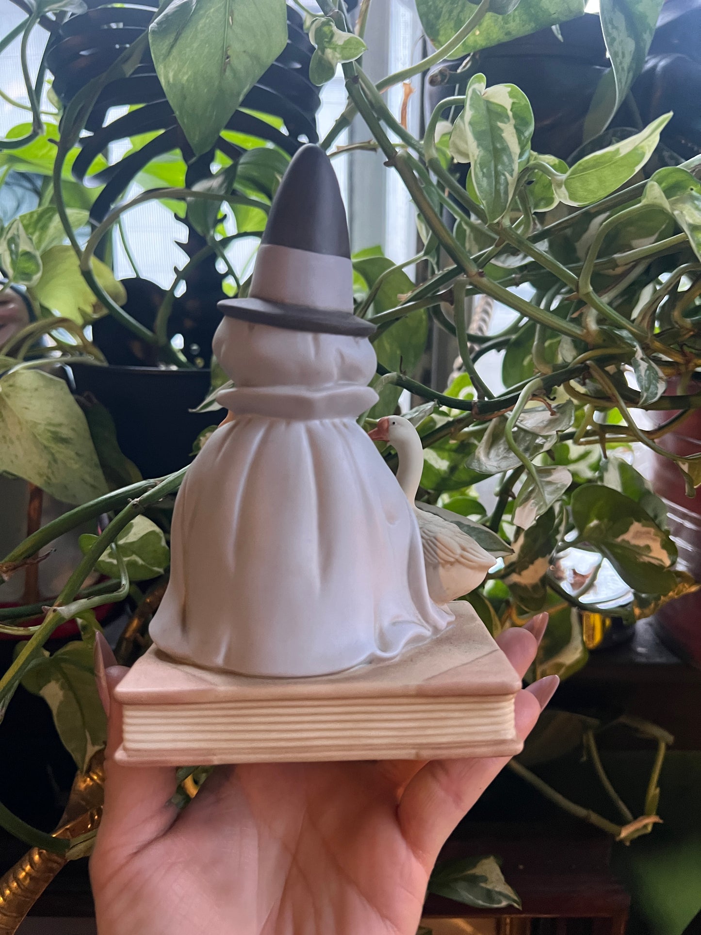 Mother Goose Porcelain Figurine