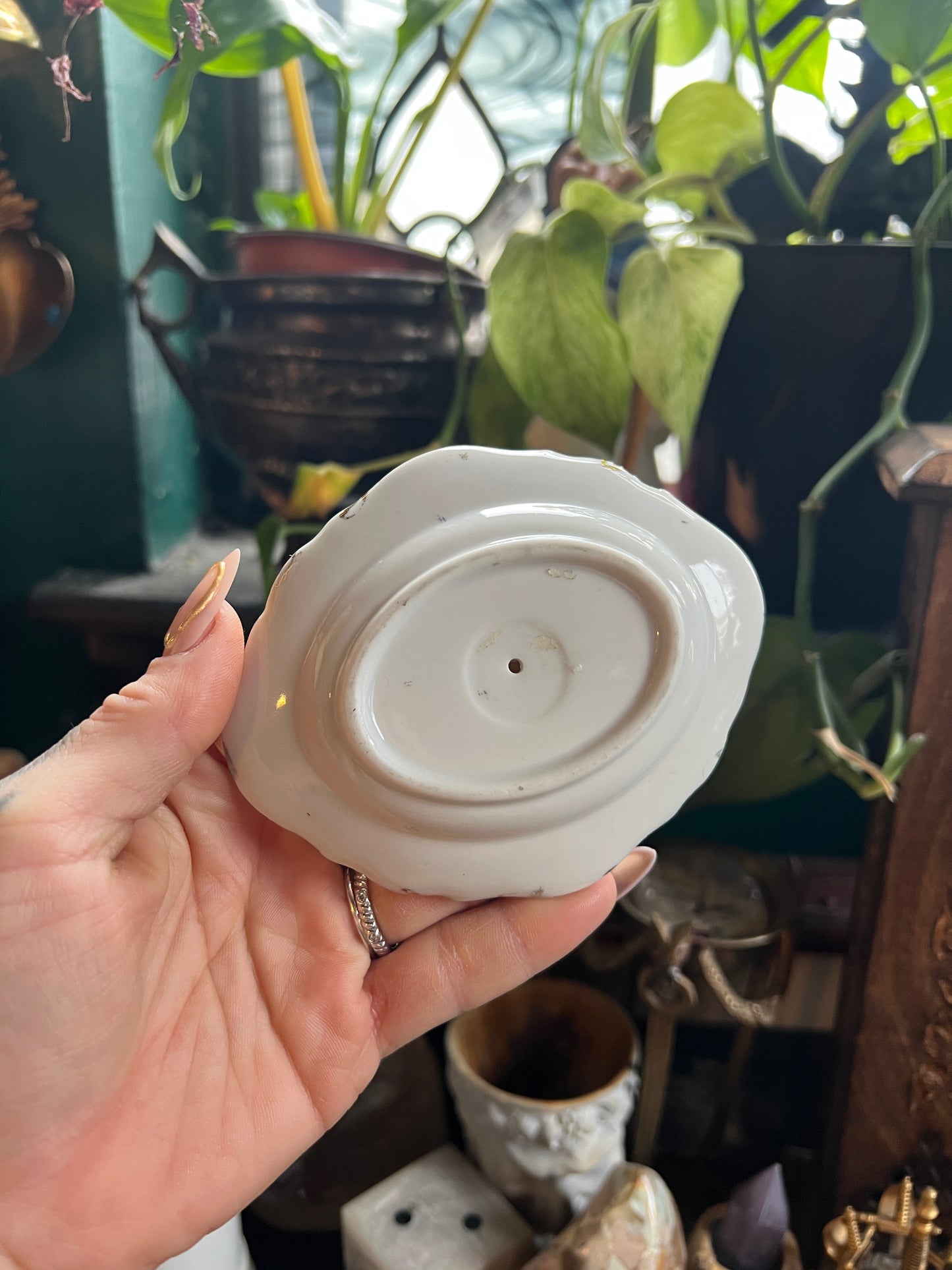 Victorian Hand Trinket Dish