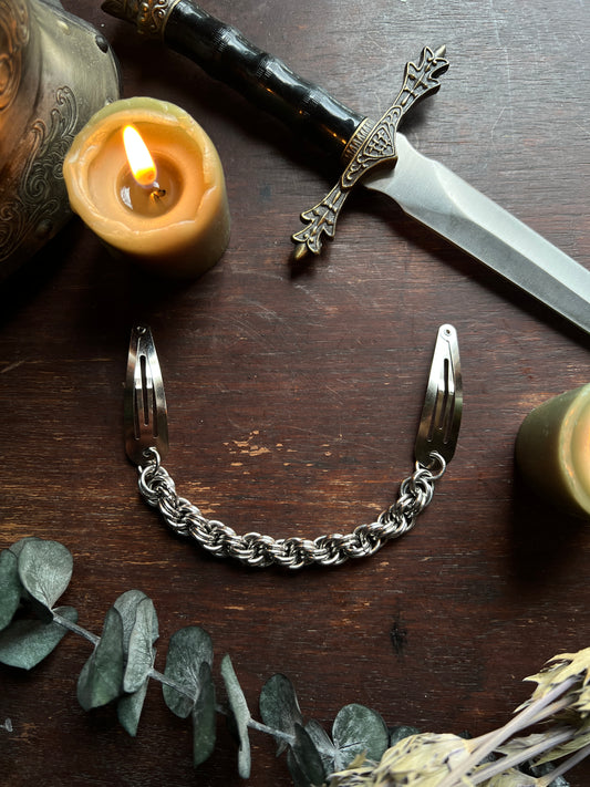 Double Spiral Hair Clip