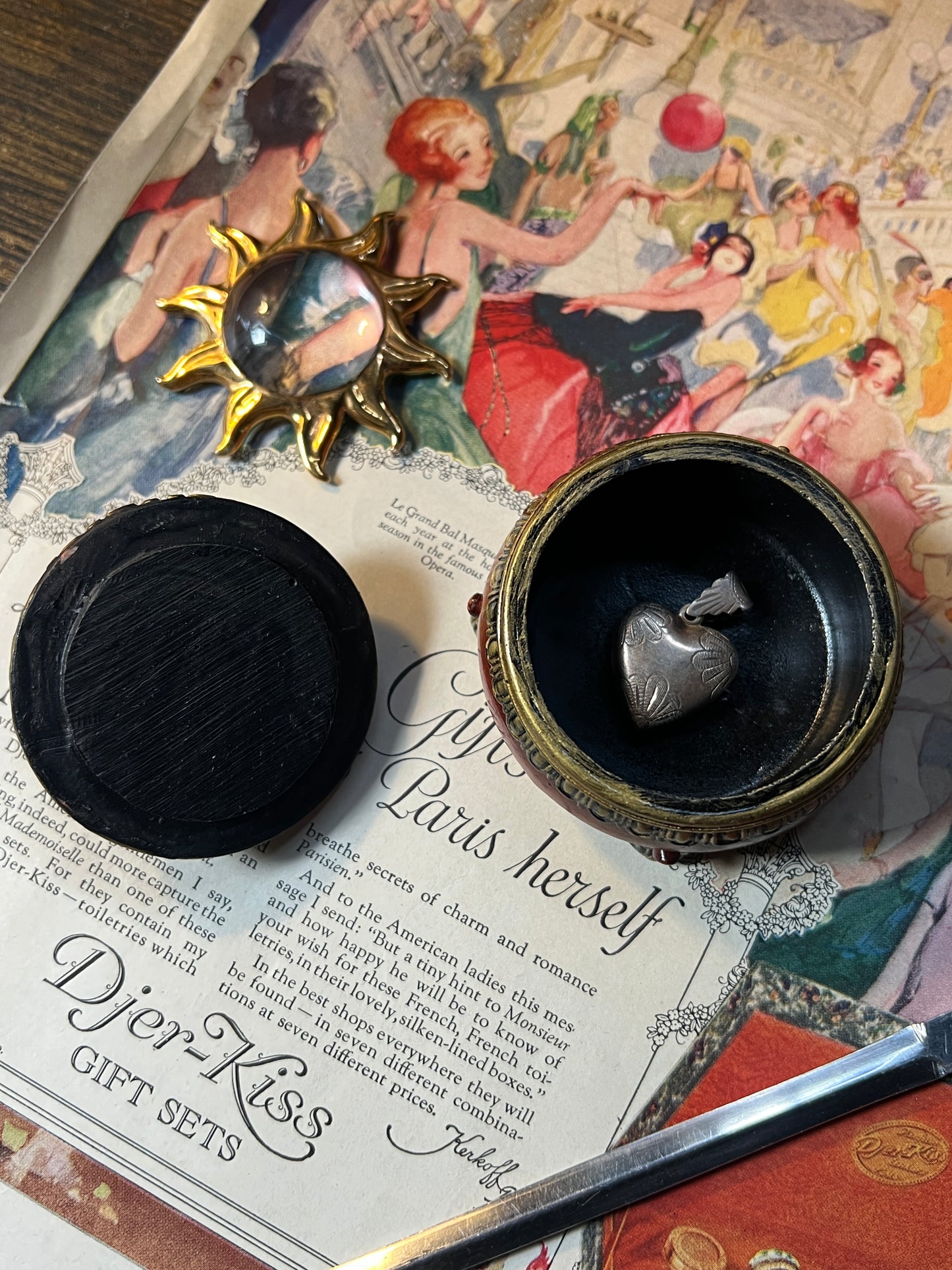 Victorian Style Trinket Box