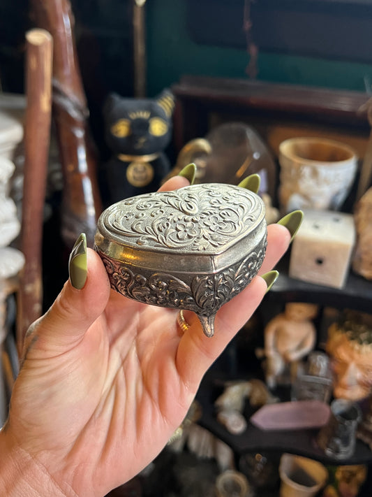 Heart Shape Trinket Box